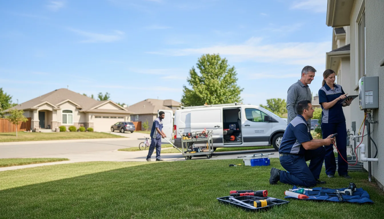 Tankless water heater service in Salix, PA